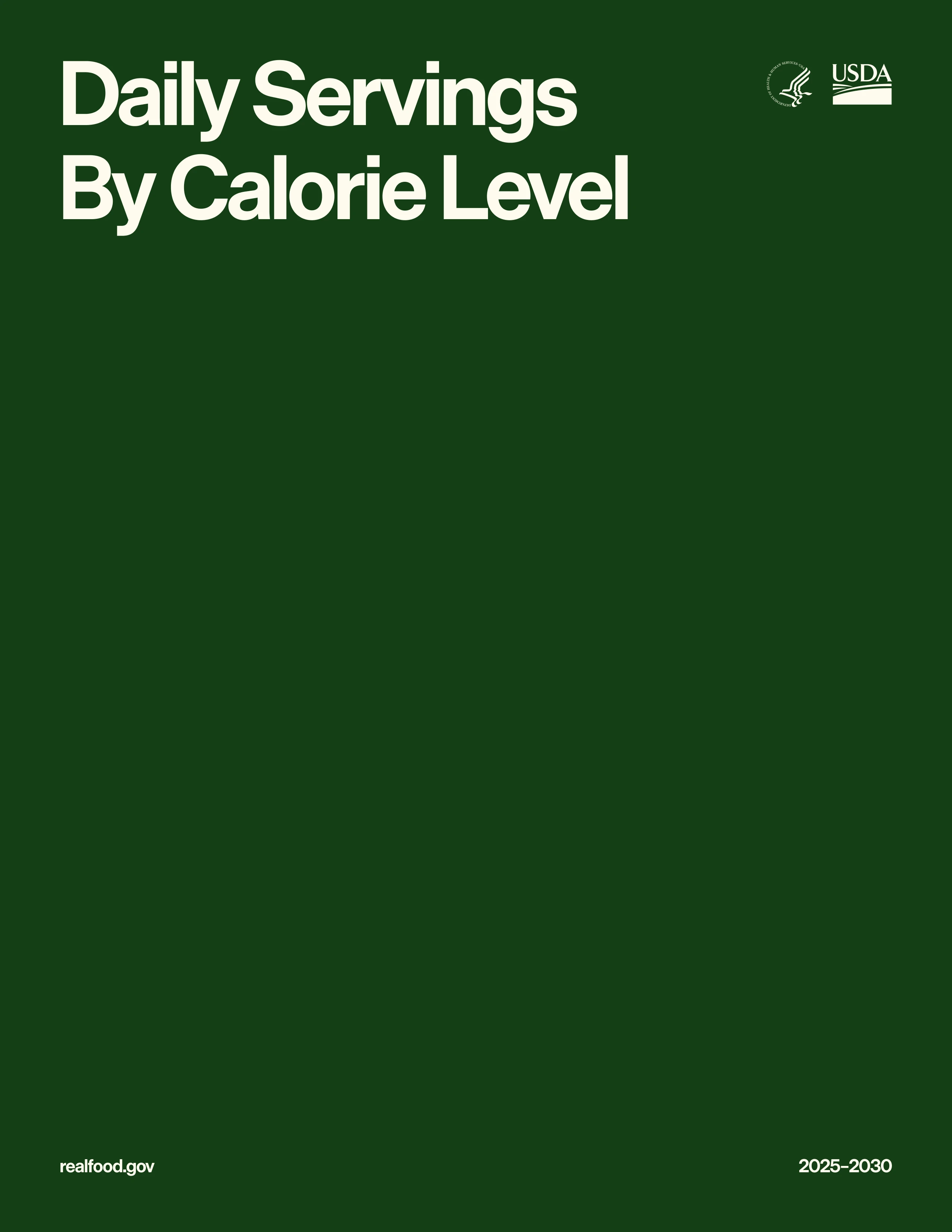 Daily Servings Guide